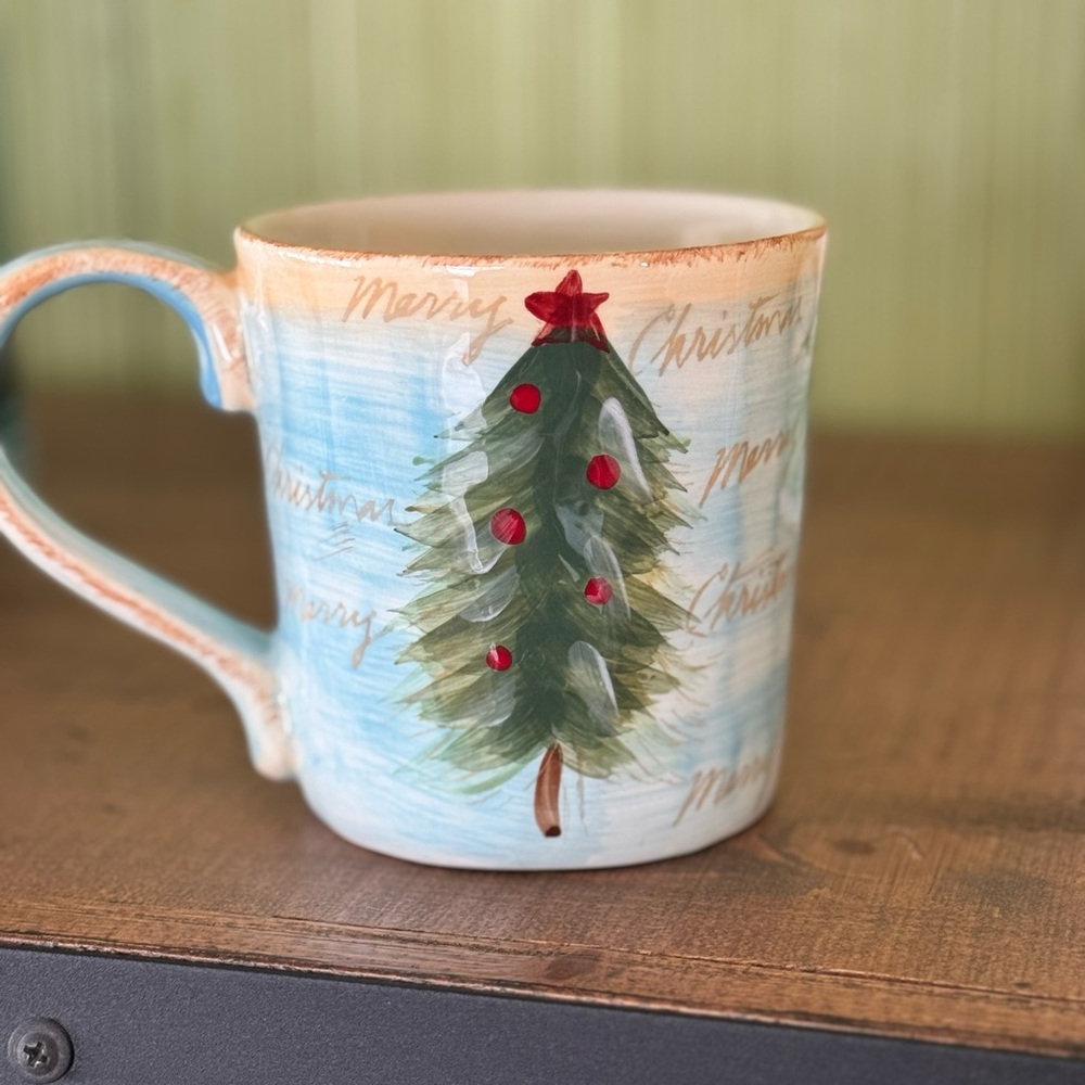 Maxcera Snowman Tree Winter Holiday Mug - Picture 2 of 5